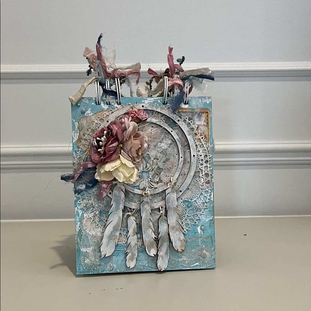 Bohemian handmade photo album